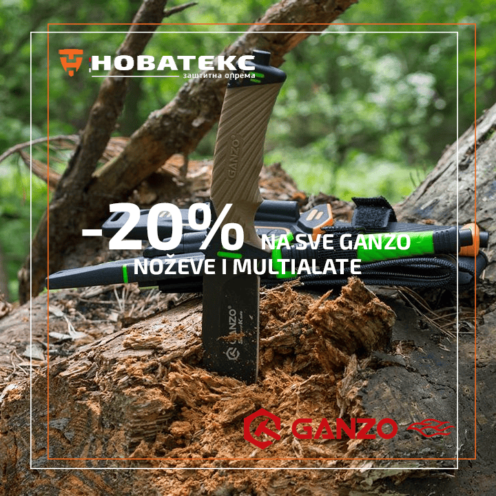 Ganzo noževi i multi-alat 20 posto sniženi!