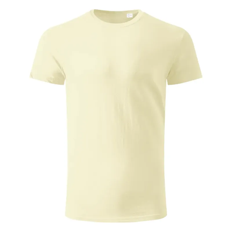 EXPLODE TERRA MEN majica od organskog češljanog pamuka 150g m2 Svetlo žuta 3XL | Novatex DOO