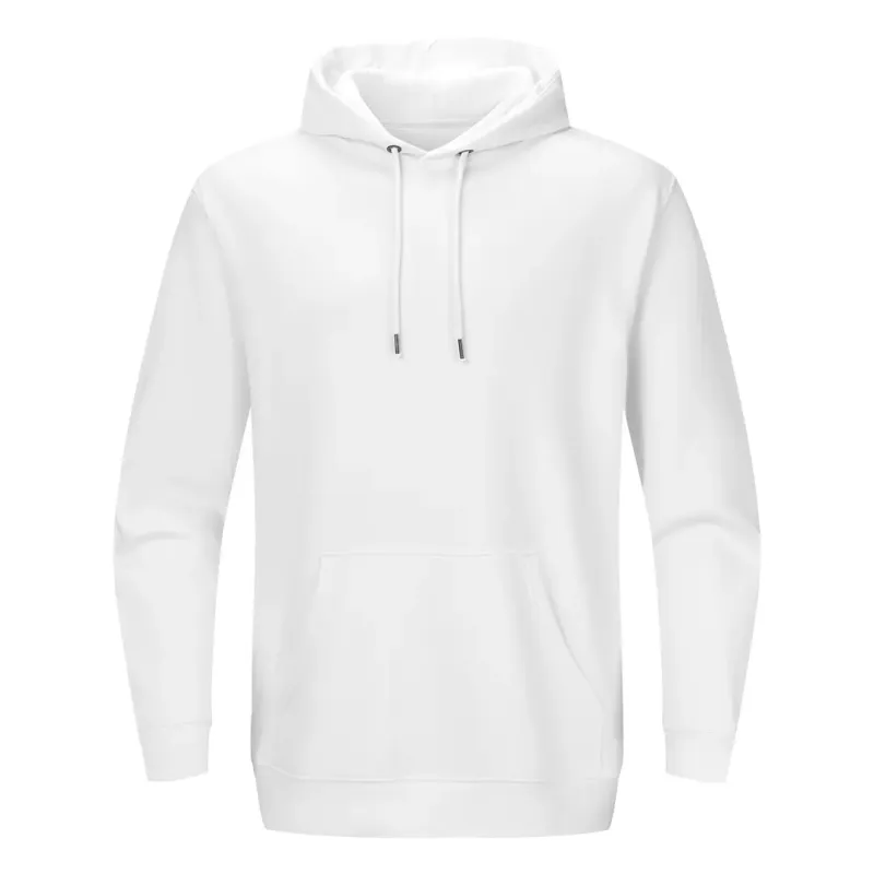 ABSOLUT HOODY – Muška dukserica sa kapuljačom od organskog pamuka Boja: Bela| Novatex DOO