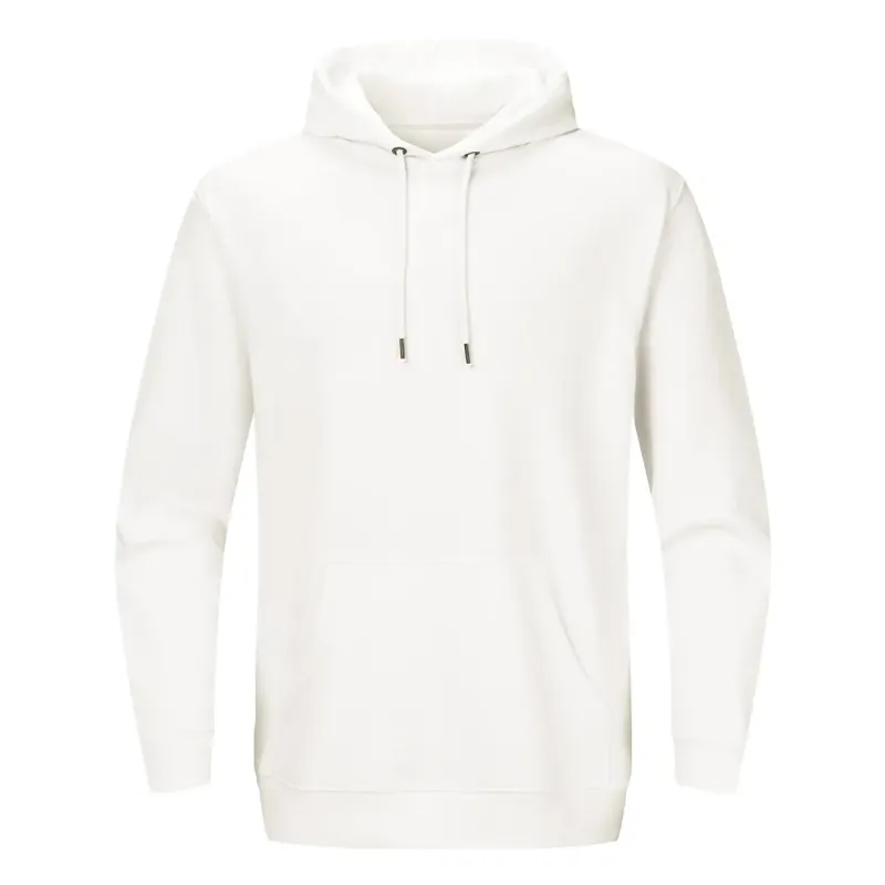 ABSOLUT HOODY – Muška dukserica sa kapuljačom od organskog pamuka Boja: Krem-bela| Novatex DOO