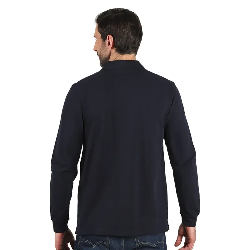 EXPLODE AZZURRO II LSL, pamučna polo majica dugih rukava, 180 g/m2 - Boja: Plava| Novatex DOO