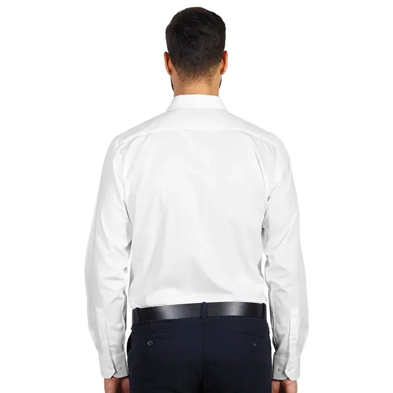 EXPLODE COMFORT LSL MEN muška pamučna košulja dugih rukava Bela 3XL | Novatex DOO