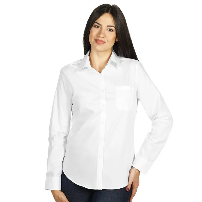 EXPLODE COMFORT LSL WOMEN ženska pamučna košulja dugih rukava Bela L | Novatex DOO