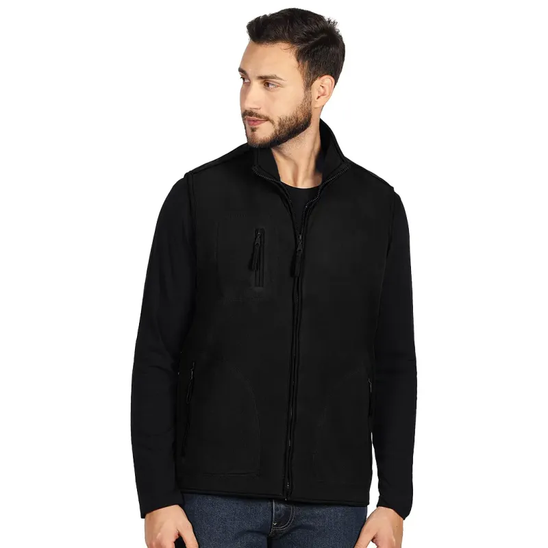 EXPLODE POLARIS VEST prsluk od brušenog polara 280 g m2 Crna L | Novatex DOO