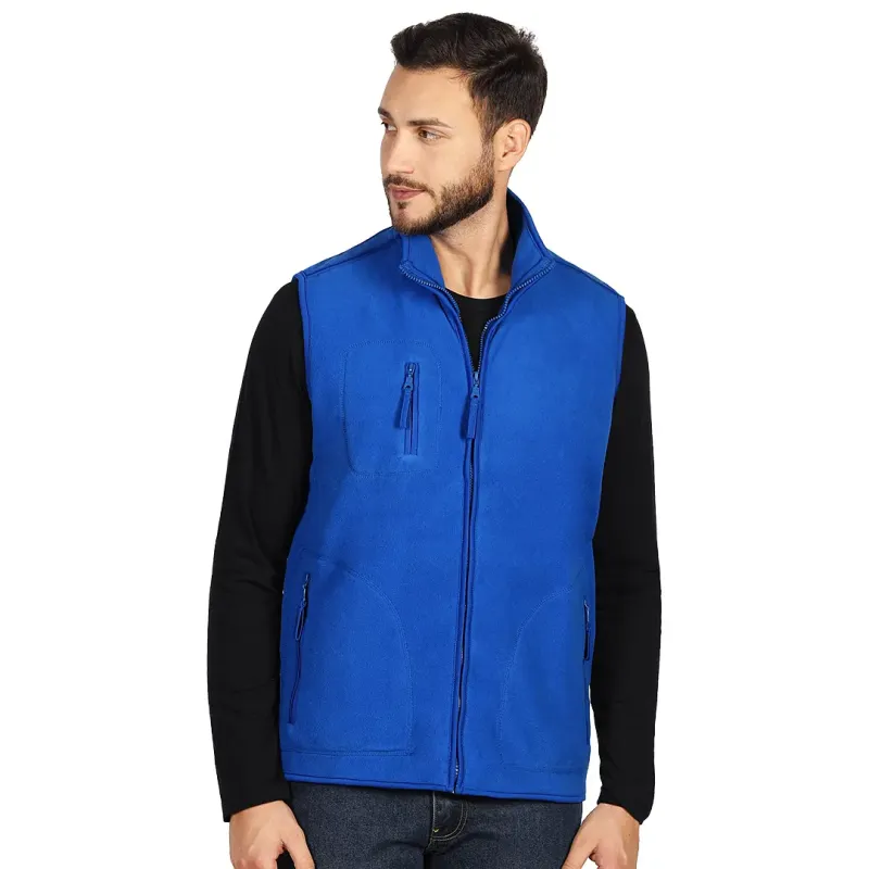 EXPLODE POLARIS VEST prsluk od brušenog polara 280 g m2 Rojal plava L | Novatex DOO