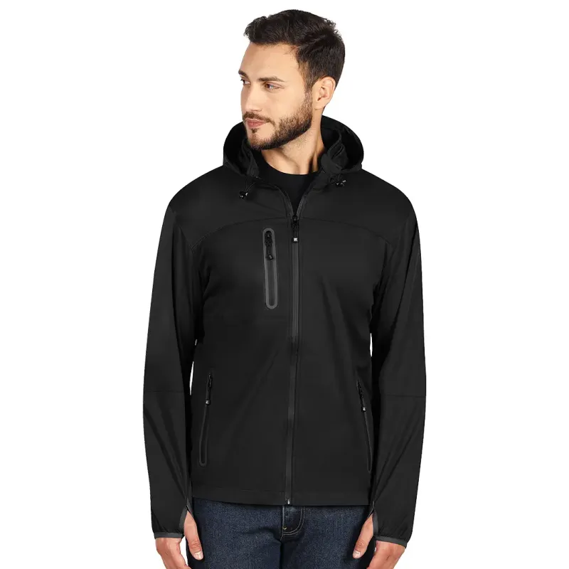 EXPLODE RIDER softshell jakna sa kapuljačom Crna 3XL | Novatex DOO
