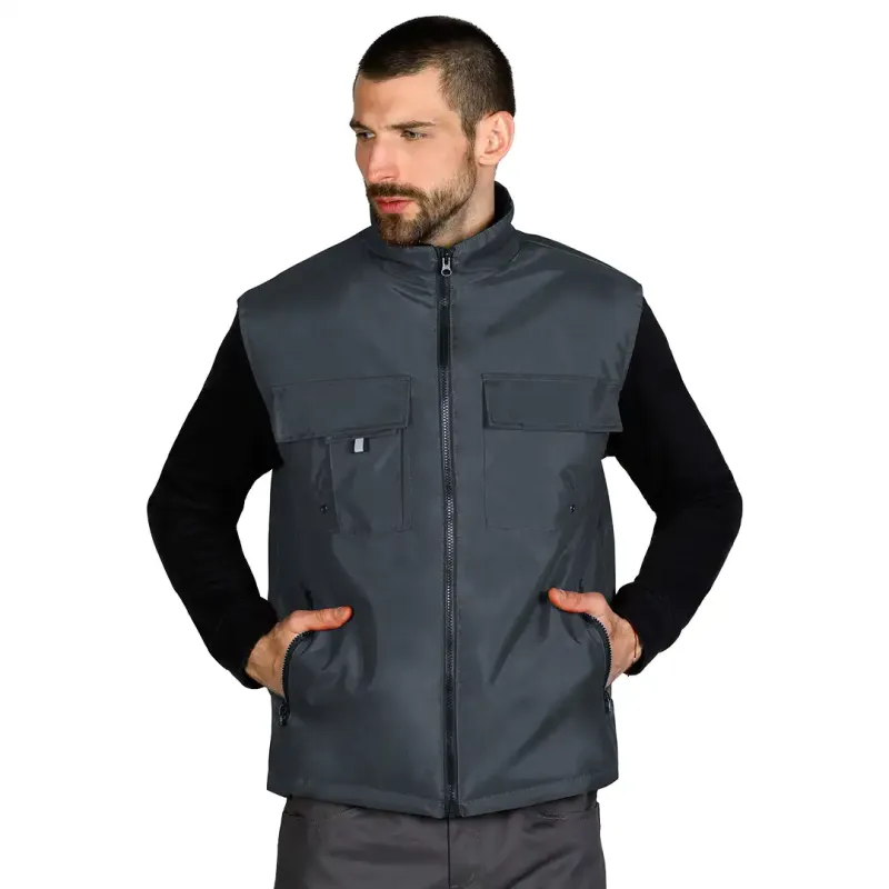 TEKTON PRO TEN VEST radni prsluk Tamno siva 3XL | Novatex DOO