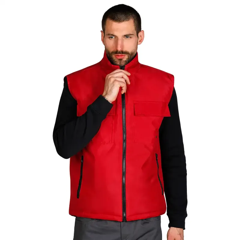 TEKTON PRO TEN VEST radni prsluk Crvena 3XL | Novatex DOO