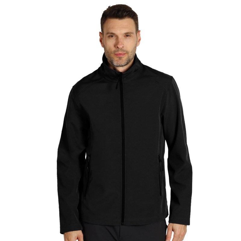 EXPLODE BEST NEO - muška softshell jakna 280 g/m2, crna, tamno siva, plava i crvena