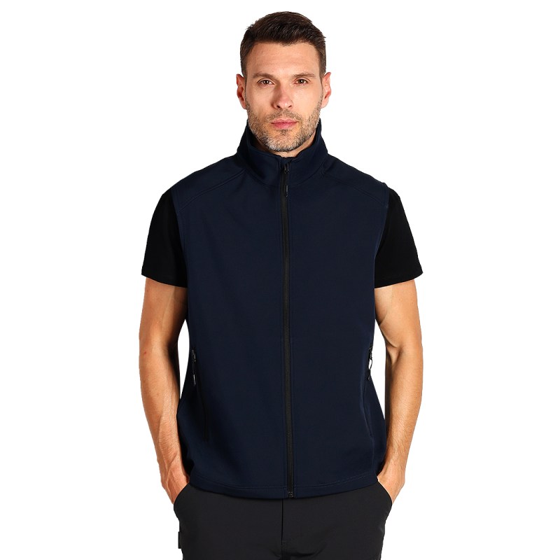 EXPLODE BEST NEO VEST - unisex softshell prsluk 280 g/m2, crna, tamno siva, plava i crvena