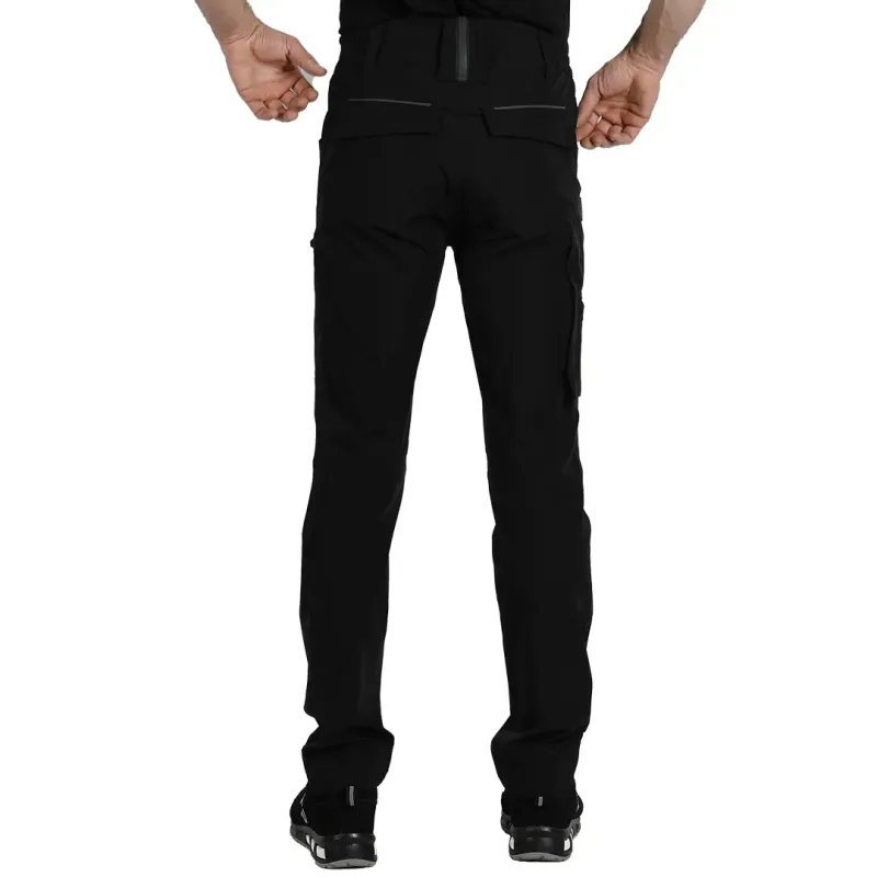 PANTHER PANTS S Elastične radne pantalone, Boja: Crna| Novatex DOO