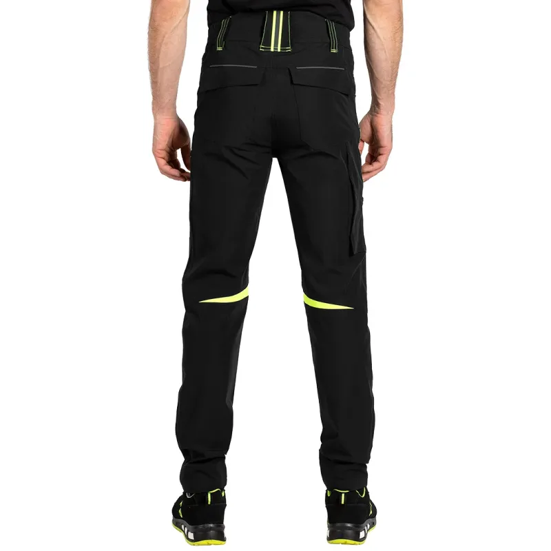 PANTHER PANTS S Elastične radne pantalone, Boja: Neon žuta| Novatex DOO