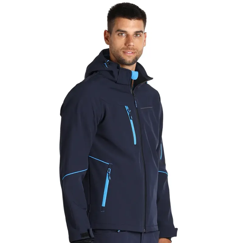 TEKTON PRO PANTHER JACKET softshell jakna sa kapuljačom Plava 3XL | Novatex DOO