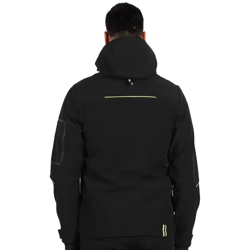 PANTHER JACKET softshell jakna sa kapuljačom, Boja: Neon žuta| Novatex DOO