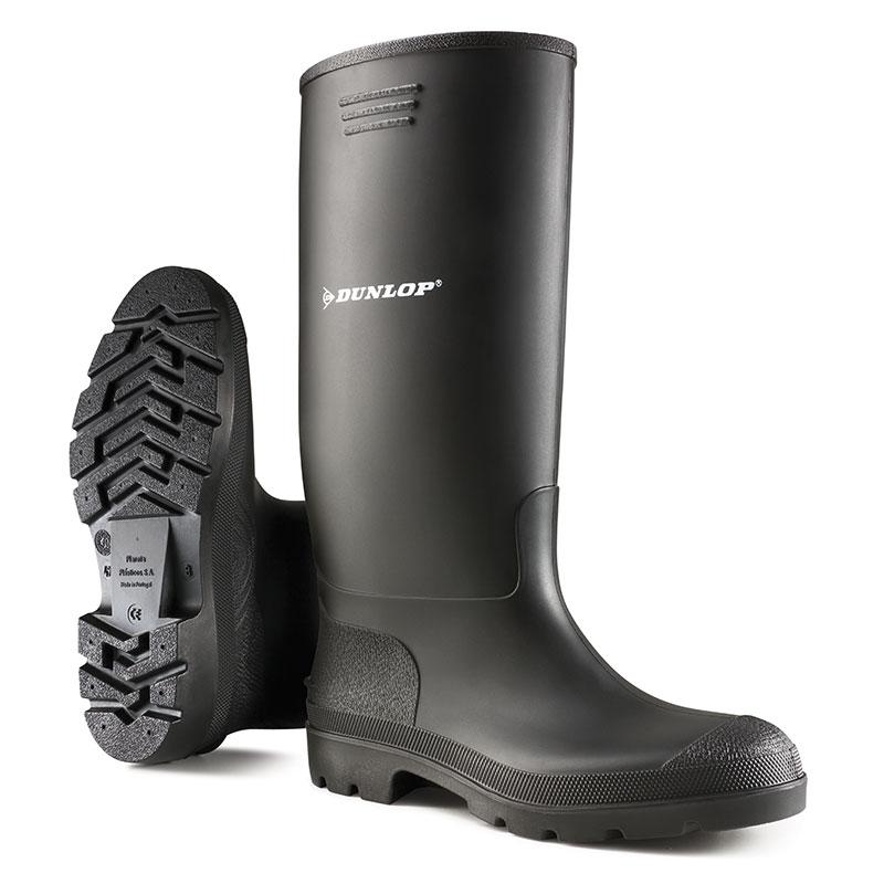Dunlop Pricemastor Crne Obuca Vodoodbojne PVC Cizme Novatex