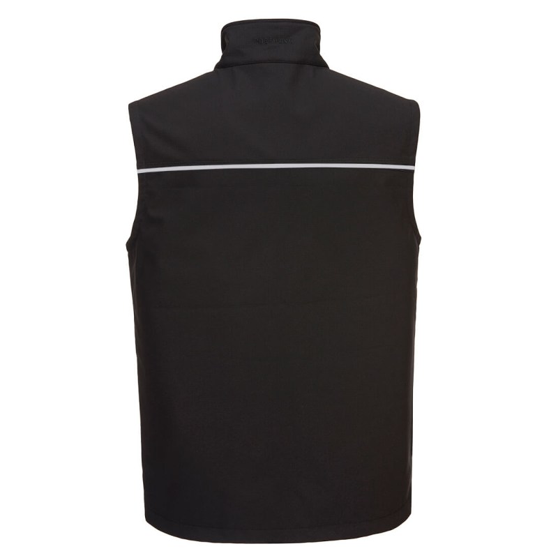 Portwest KX363 - KX3 Softshell Bodywarmer (3L) crni radni prsluk
