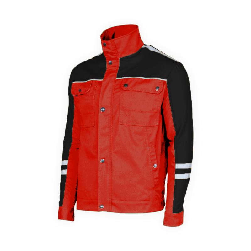 Novatex Hiperon Radna Bluza Crvena  Crna 01