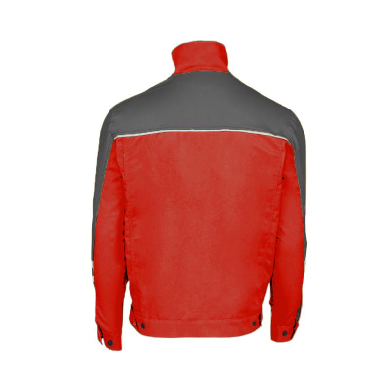 Novatex Hiperon Radna Bluza Crvena Tamno Siva 04