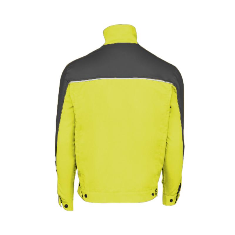 Novatex Hiperon Radna Bluza Hv Zuta Tamno Siva 04