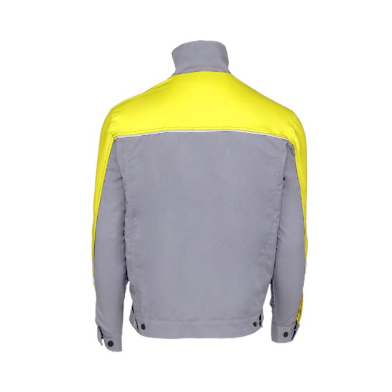 Novatex Hiperon Radna Bluza Svrtlo Siva Hv Zuta 04