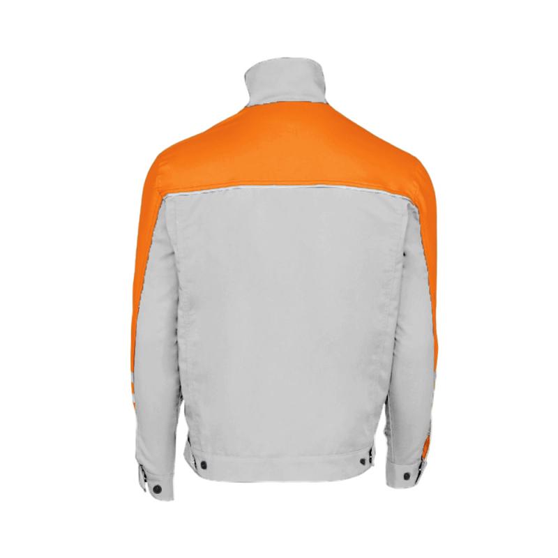 Novatex Hiperon Radna Bluza Svrtlo Siva Narandzasta 04