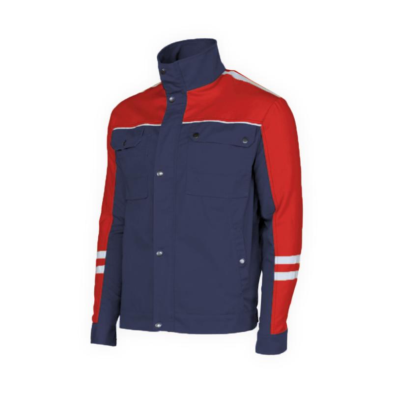 Novatex Hiperon Radna Bluza Teget Crvena 01