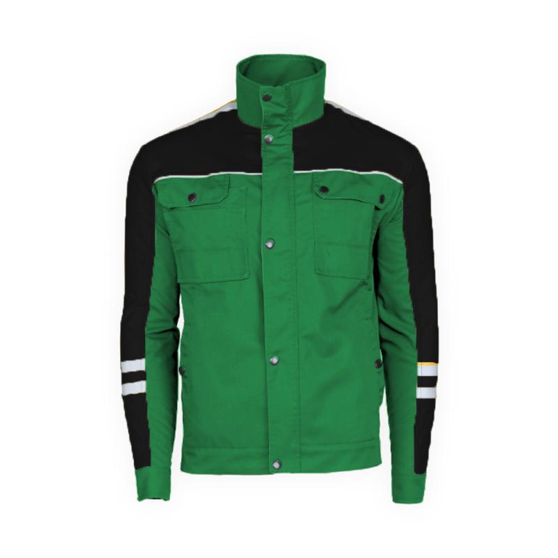 Novatex Hiperon Radna Bluza Zelena Crna 02