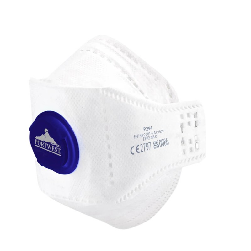 Portwest P291 FFP2 respirator sa ventilom Dolomite – zaštitna maska