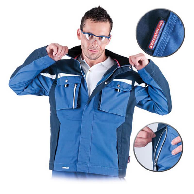 Allyn Bluza Plava Work Muska Novatex 1