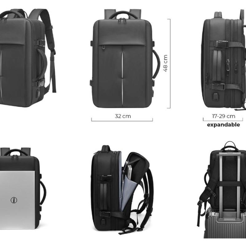 Bruno Compact Putni Ranac Sa Kompresionom Vrecom I Pumpom 005