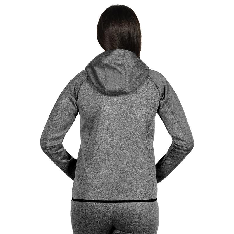 Cooper Lady Zenska Dukserica Sa Kapuljacom Pepeljasta 3