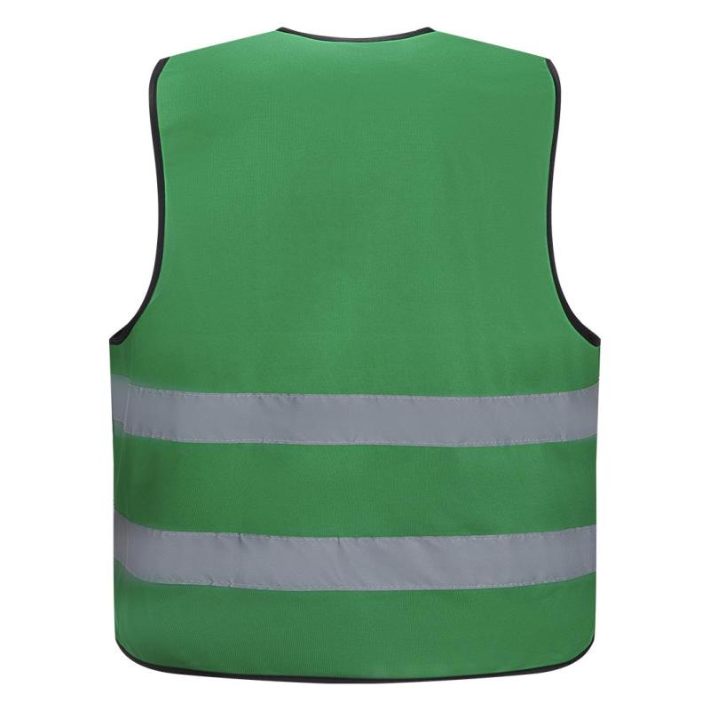 Glow Color Radni Prsluk Visoka Vidljivost Zelena 5