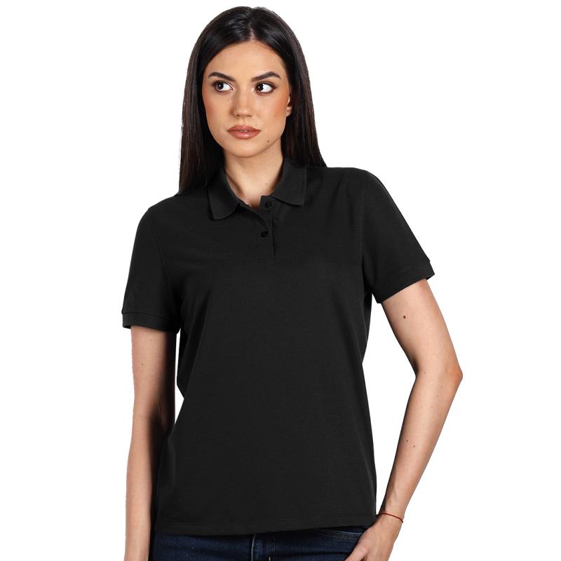 Go Green Lady Zenska Polo Majica Boja Crna