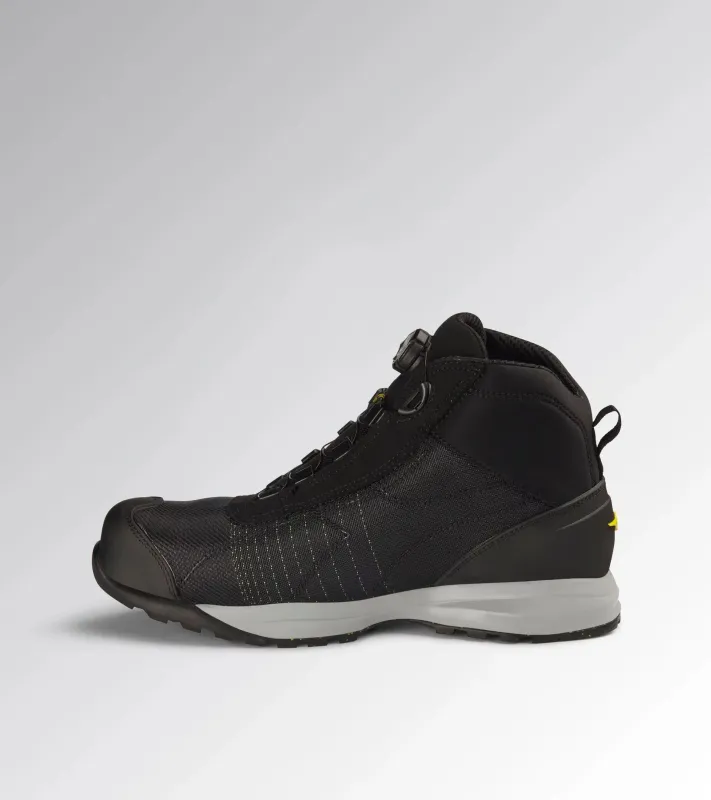 Diadora Glove MDS Matryx S3S - duboke zaštitne cipele, crna boja, ESD zaštita i Quick sistem vezivanja