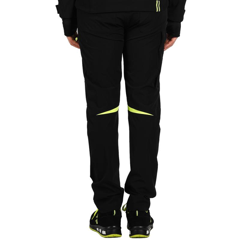 Panther Pants S Elasticne Radne Pantalone Neon Zute 003