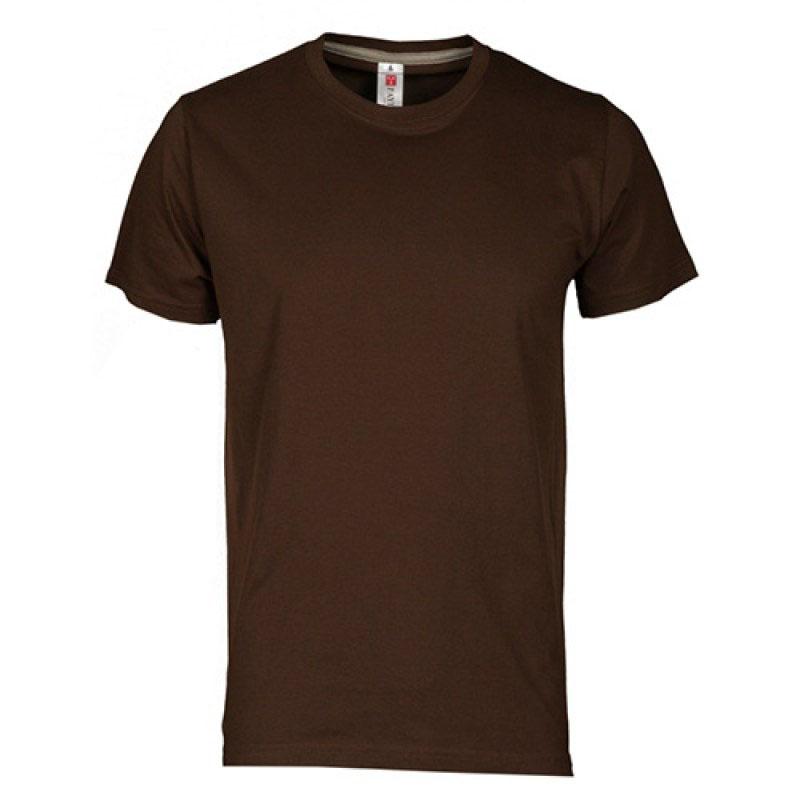 Payper Sunset Unisex Radna Majica Kratki Rukav Braon Novatex