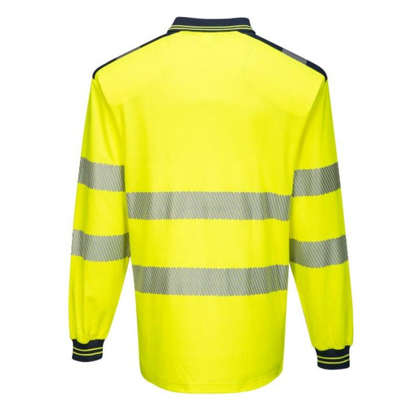 Polo Majica Hi Vis Zuto Teget Zuto Teget 2