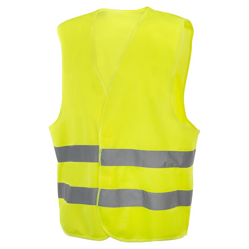 Signalni prsluk MARKER fluorescentno žuti sa reflektujućim trakama