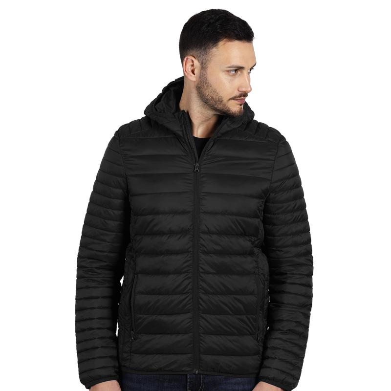 Rino Hoody Muska Jakna Sa Kapuljacom Crna 1