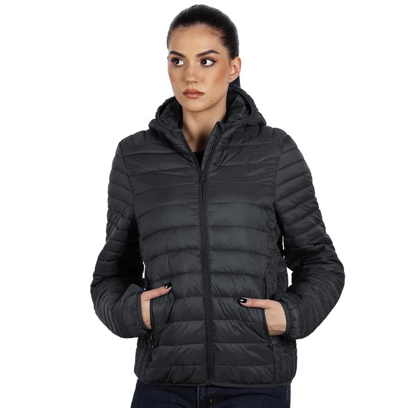 Rino Hoody Women Zenska Jakna Sa Kapuljacom Tamno Siva 1