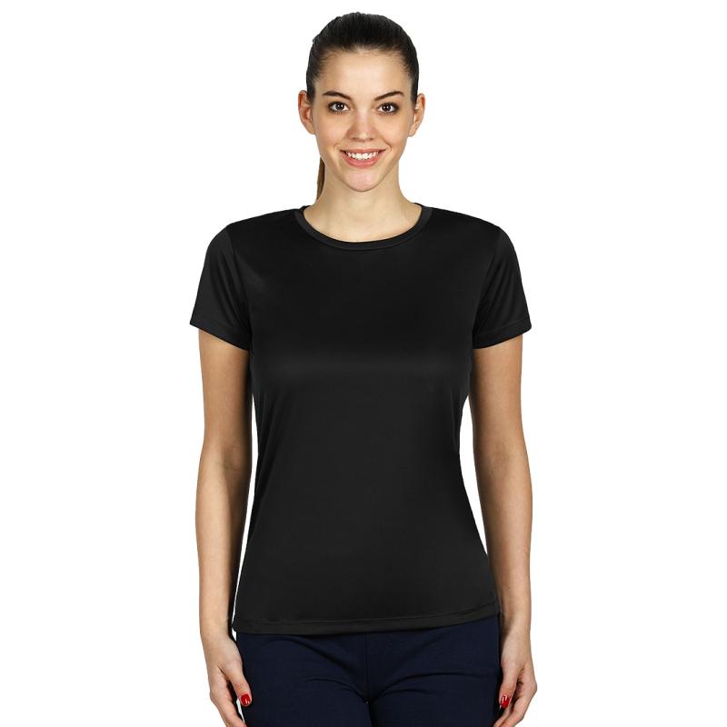 Tee Lady Zenska Sportska Majica Kratkih Rukava CRNA