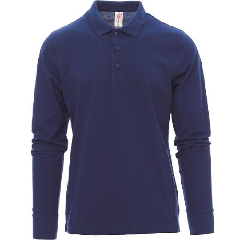 Verona Polo Majica Dugih Rukava Plava Novatex
