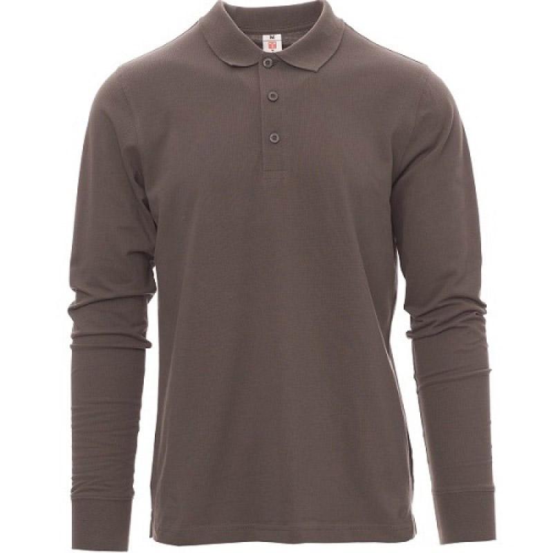 Verona Polo Majica Dugih Rukava Siva Novatex