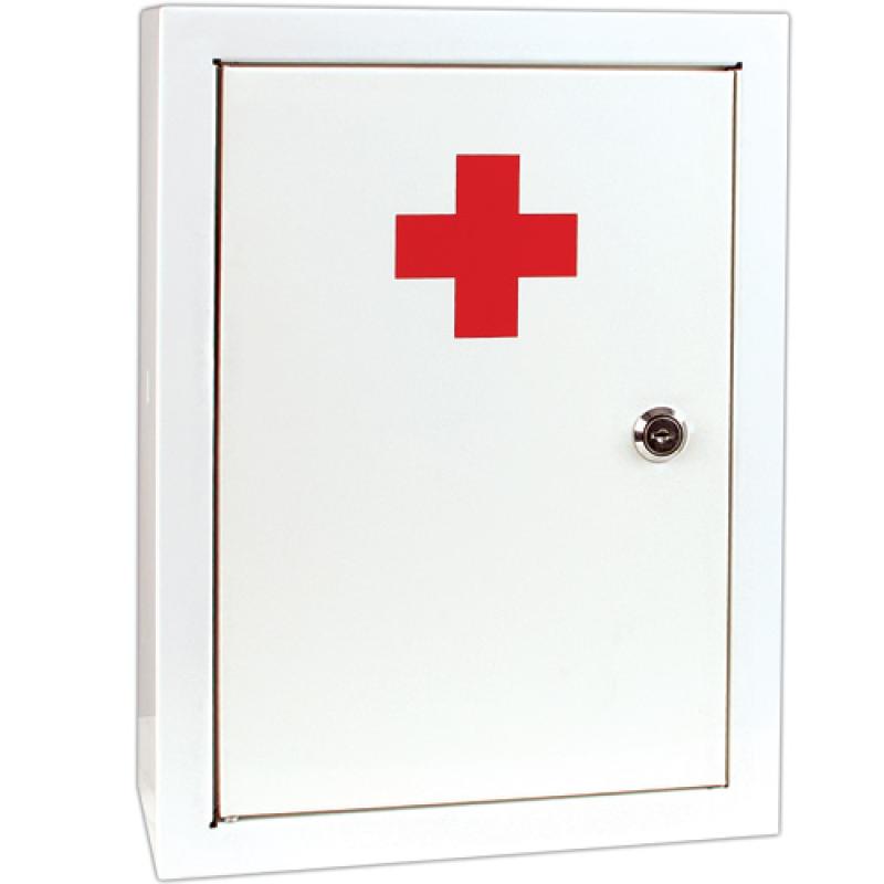 Zidna Apoteka Prva Pomoc Metalno Sanduce 10 Ljudi Zavoji Flasteri Alkohol First Aid Kit Hs 082